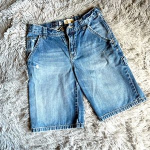 boys size 10 Childrens Place denim utility shorts